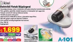 KİWİ ELEKTRİKLİ YATAK SÜPÜRGESİ